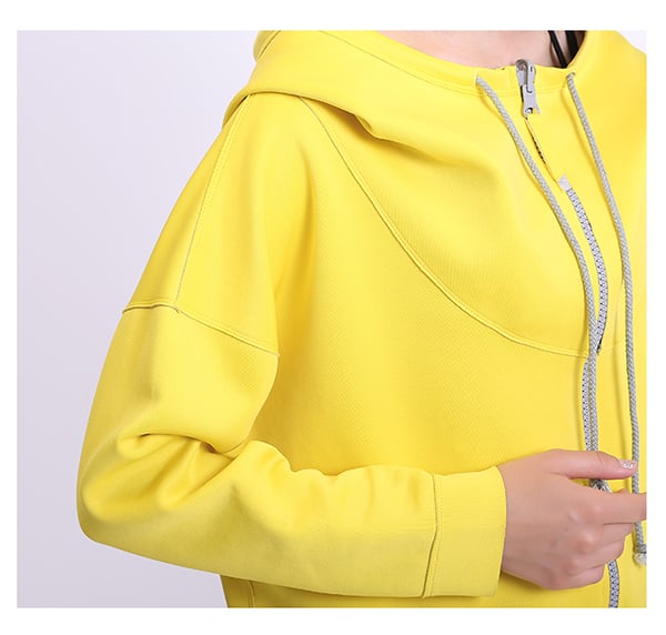 yellow hoodies
