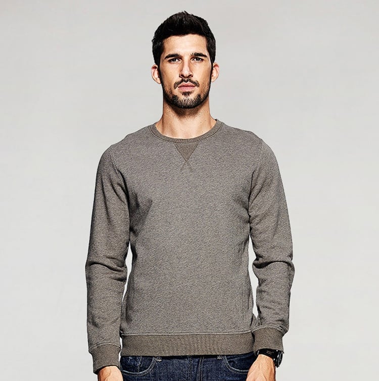 Custom Men Design Pullover Crew Neck Sweatshirts