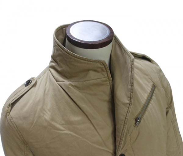 fashion custom long winter pea coat jacket outwear