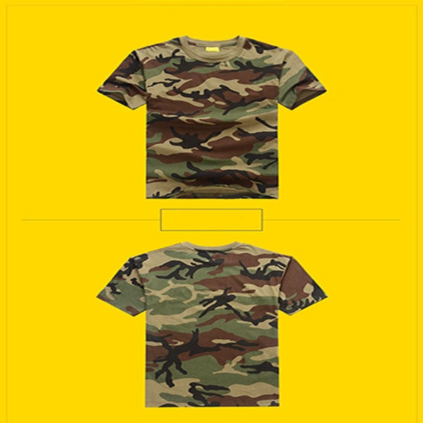Unisex cotton camouflage shirt for wholesale