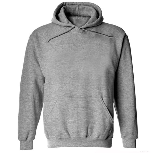grey hip hop hoodie