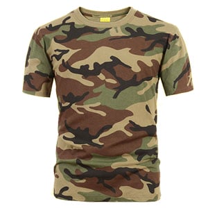 camouflage t shirt