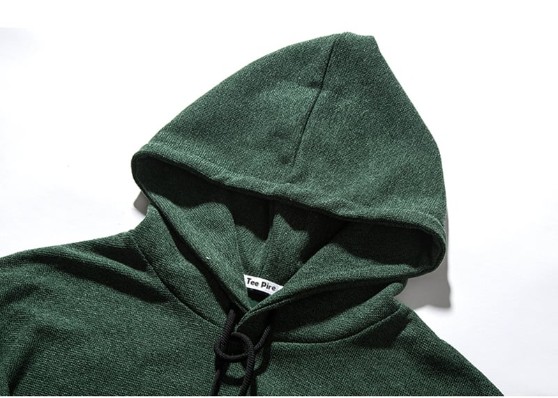 OEM cheap bulk 95%cotton 5%polyester green unisex XXXXL hoodies 