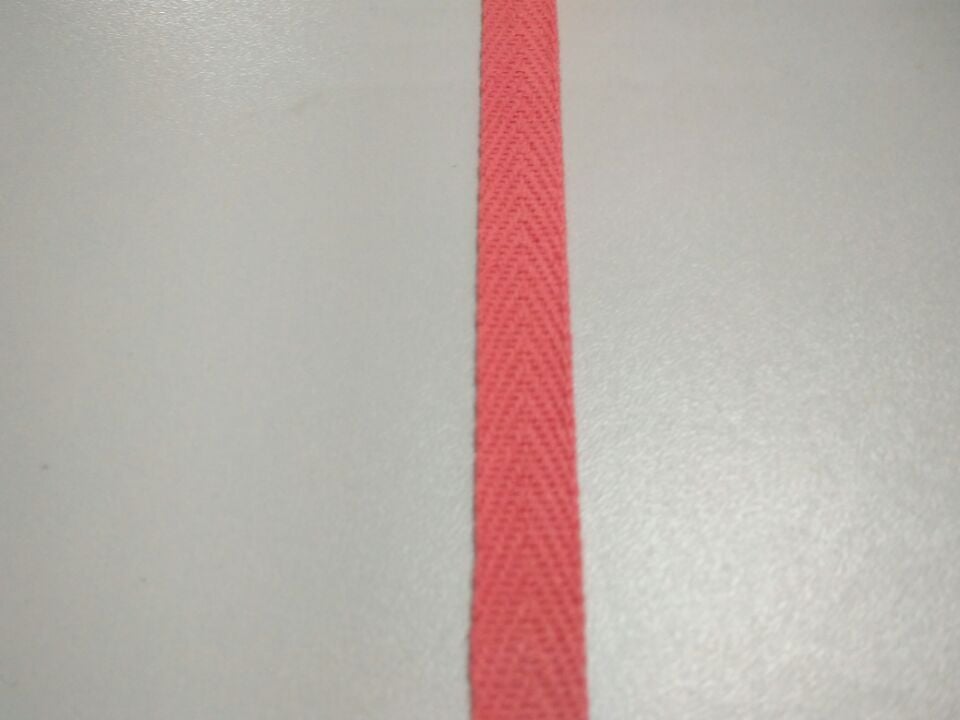 pink herringbone tape