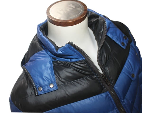 Provide OEM service quilted mens winter jacket with thick hood