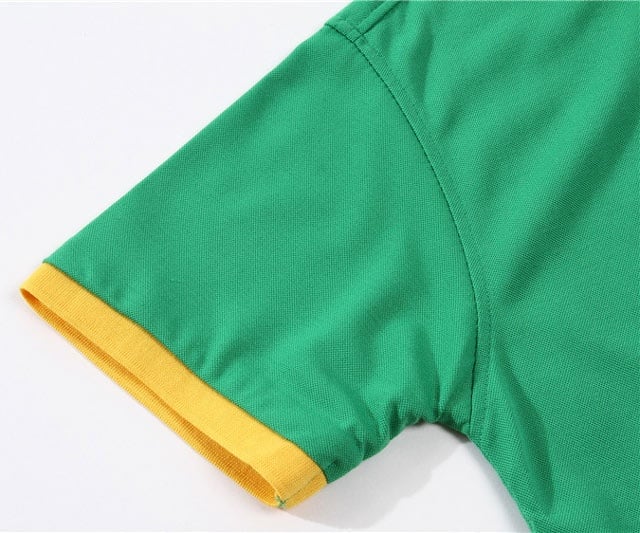 Promotion Contrast Color Designer Uniform Polo Shirt